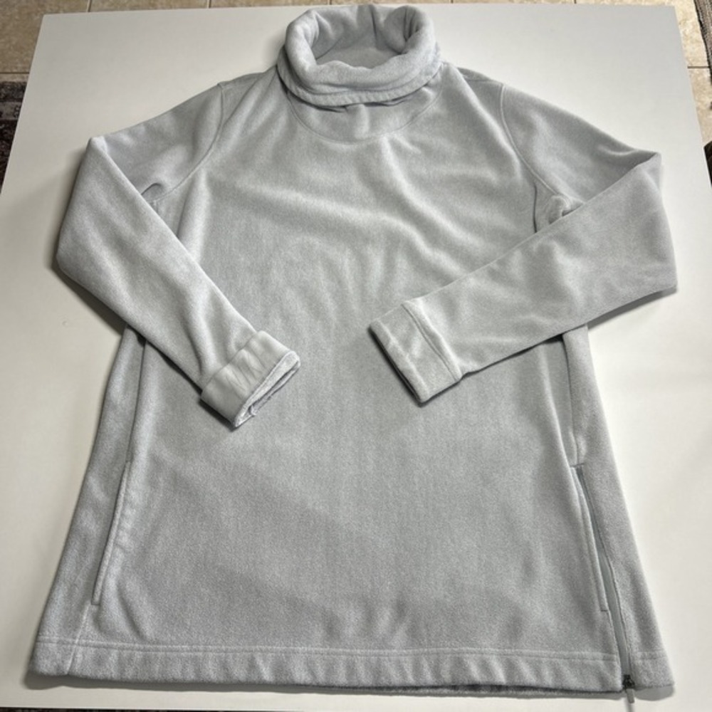 Nike Therma-FIT Fleece Turtleneck Pullover Sweatshirt Top Women's Size Large